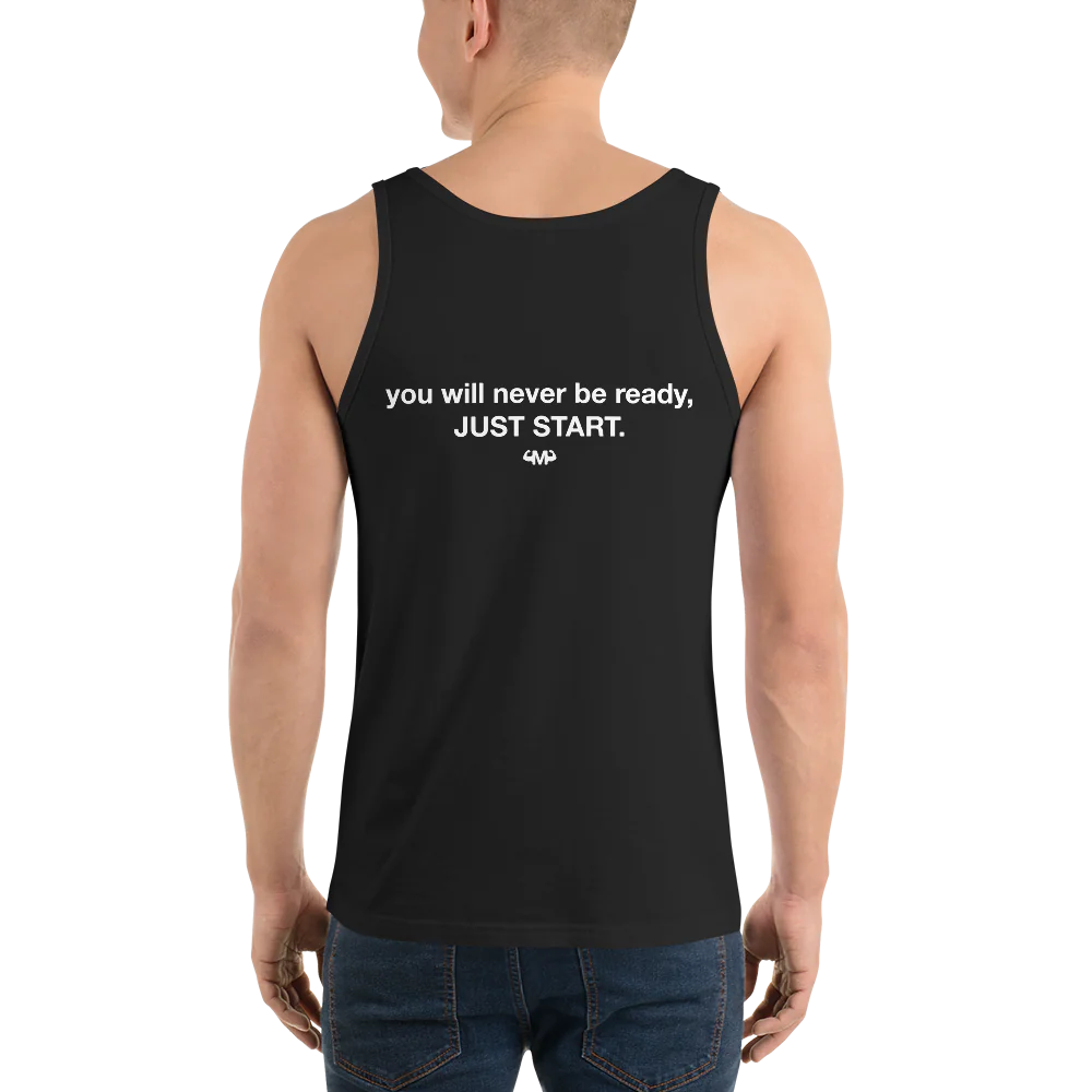 Just Start Men’s Staple Tank Top | Bella + Canvas 3480