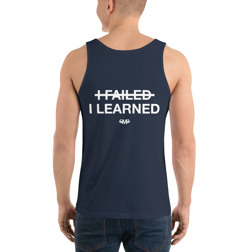 I Learned Men’s Staple Tank Top | Bella + Canvas 3480