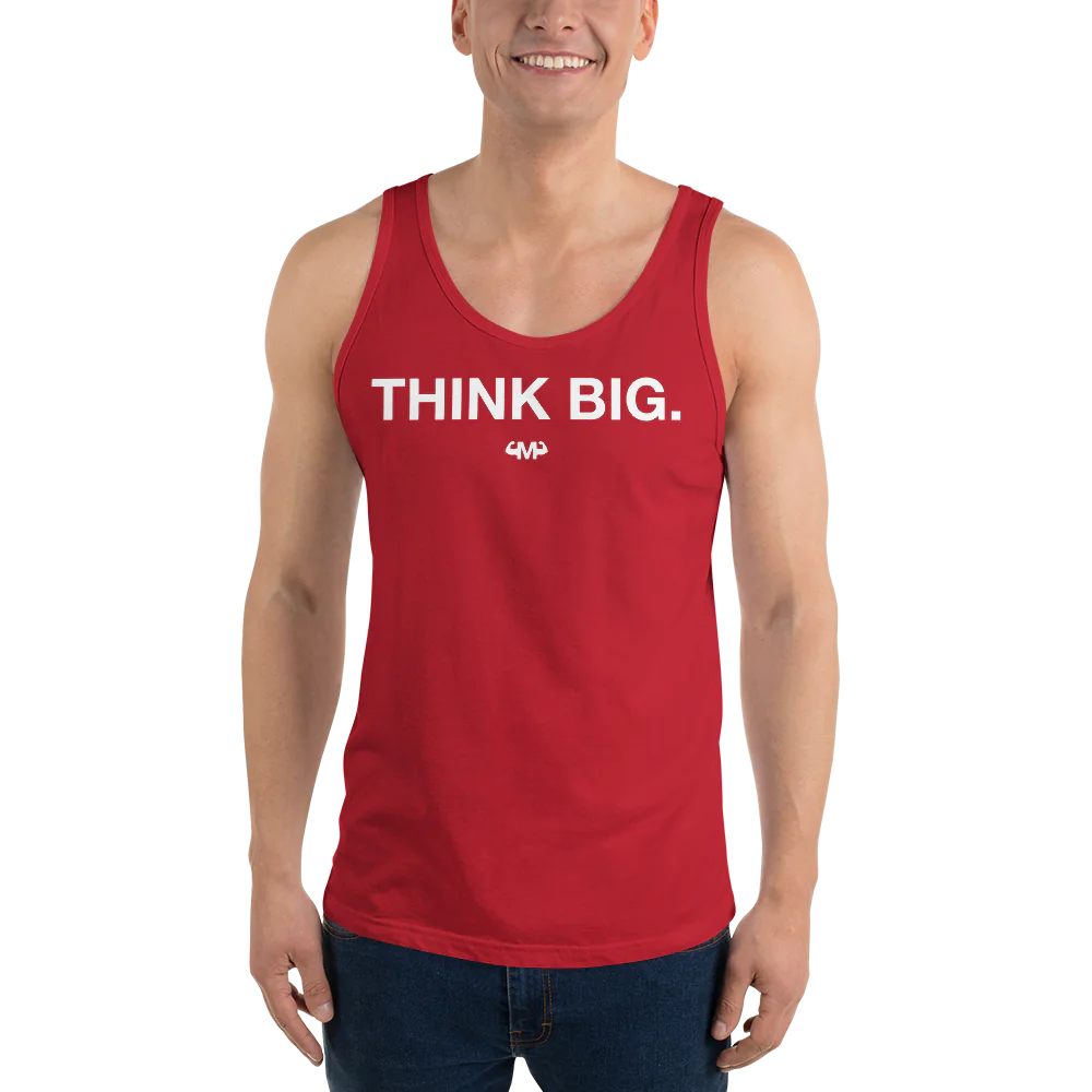 Think Big Men’s Staple Tank Top | Bella + Canvas 3480