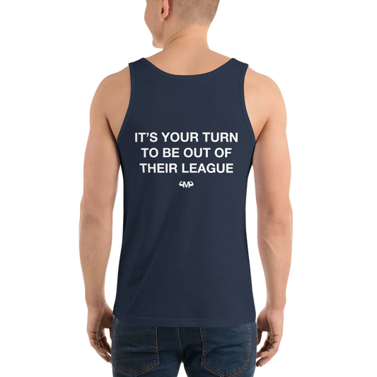 Out Of Their League Men’s Staple Tank Top | Bella + Canvas 3480