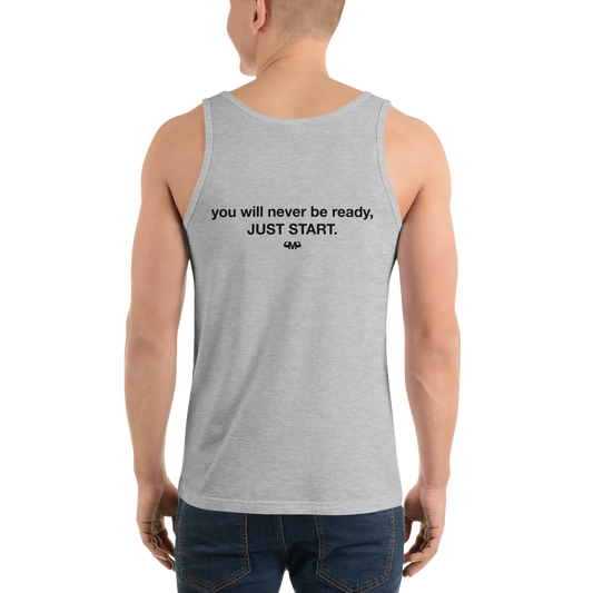 Just Start Men’s Staple Tank Top | Bella + Canvas 3480