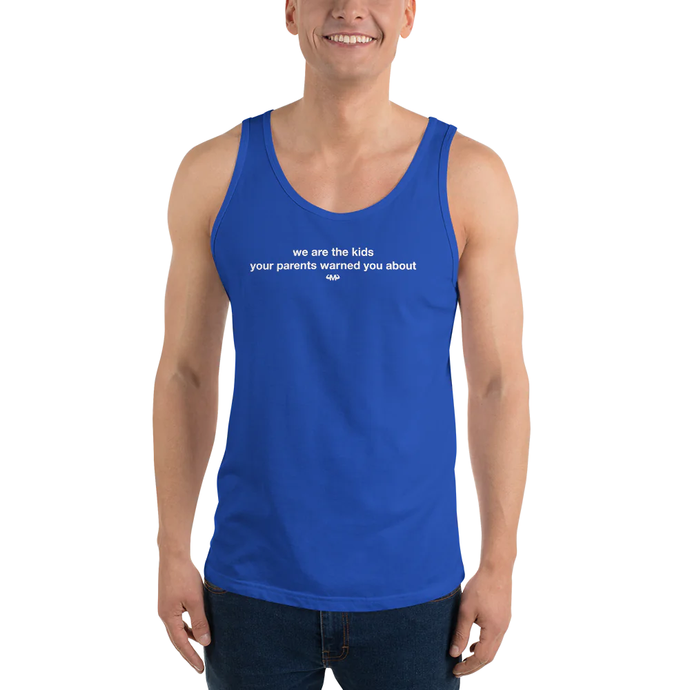 We Are The Kids Men’s Staple Tank Top | Bella + Canvas 3480