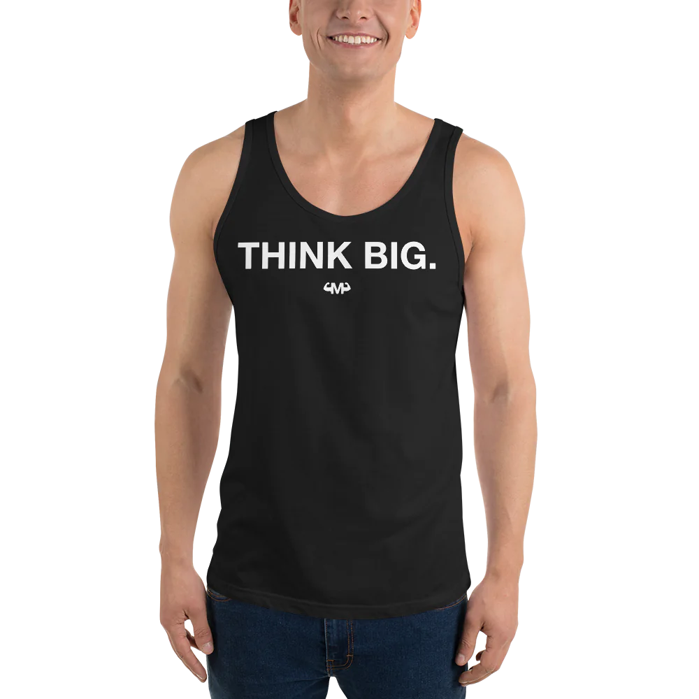 Think Big Men’s Staple Tank Top | Bella + Canvas 3480