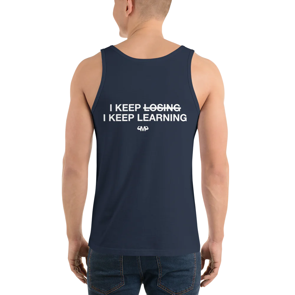 I Keep Learning Men’s Staple Tank Top | Bella + Canvas 3480