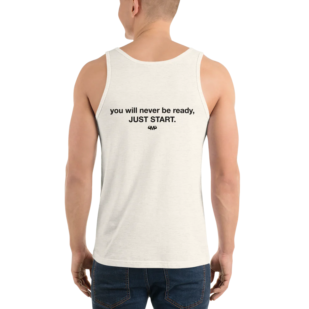 Just Start Men’s Staple Tank Top | Bella + Canvas 3480