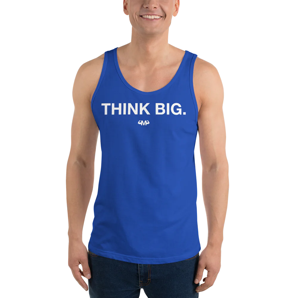 Think Big Men’s Staple Tank Top | Bella + Canvas 3480