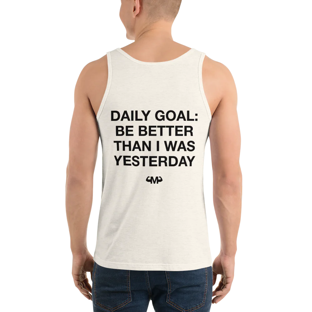 Daily Goal Men’s Staple Tank Top | Bella + Canvas 3480