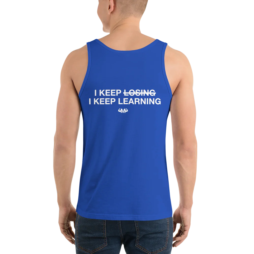 I Keep Learning Men’s Staple Tank Top | Bella + Canvas 3480