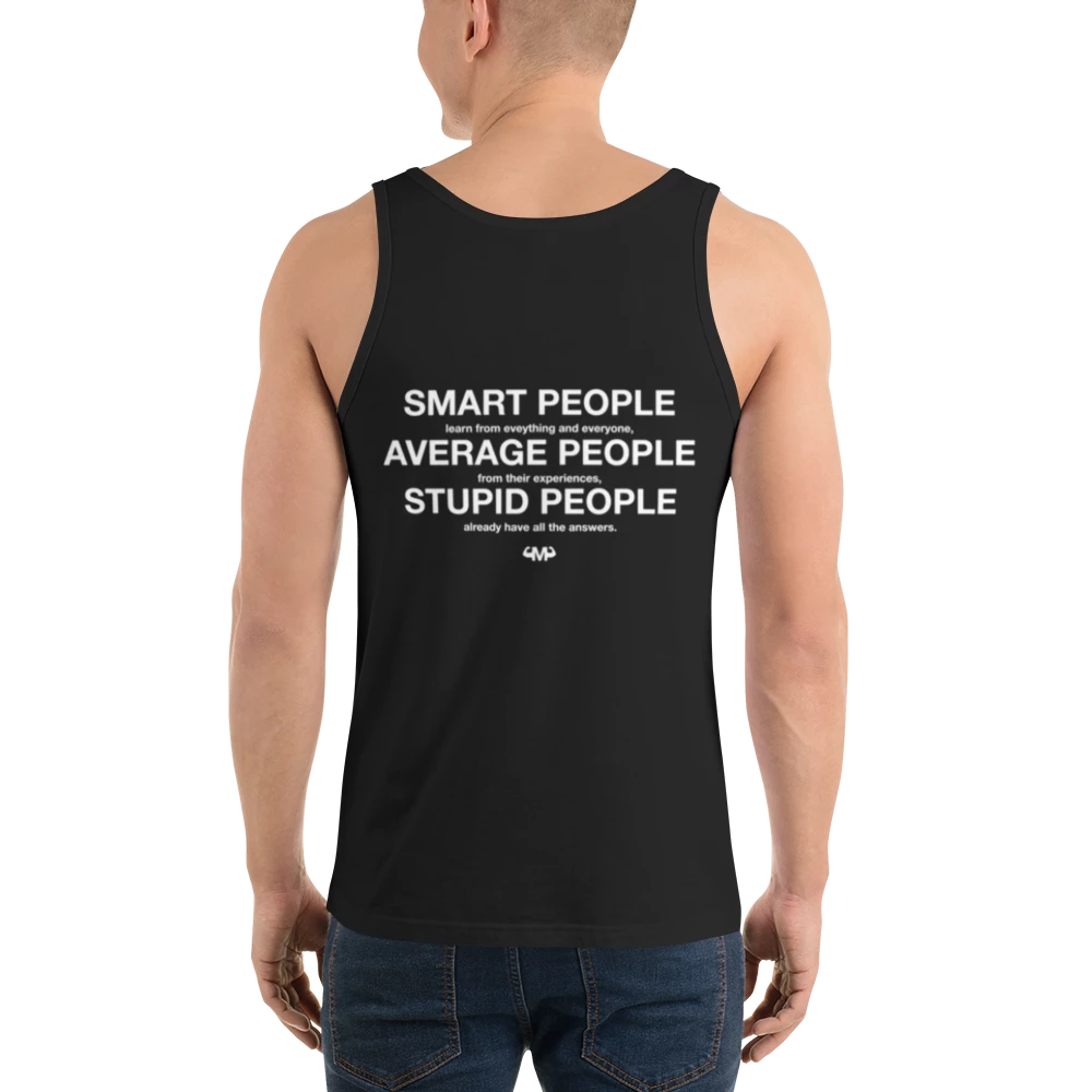 Smart People Learn Men’s Staple Tank Top | Bella + Canvas 3480