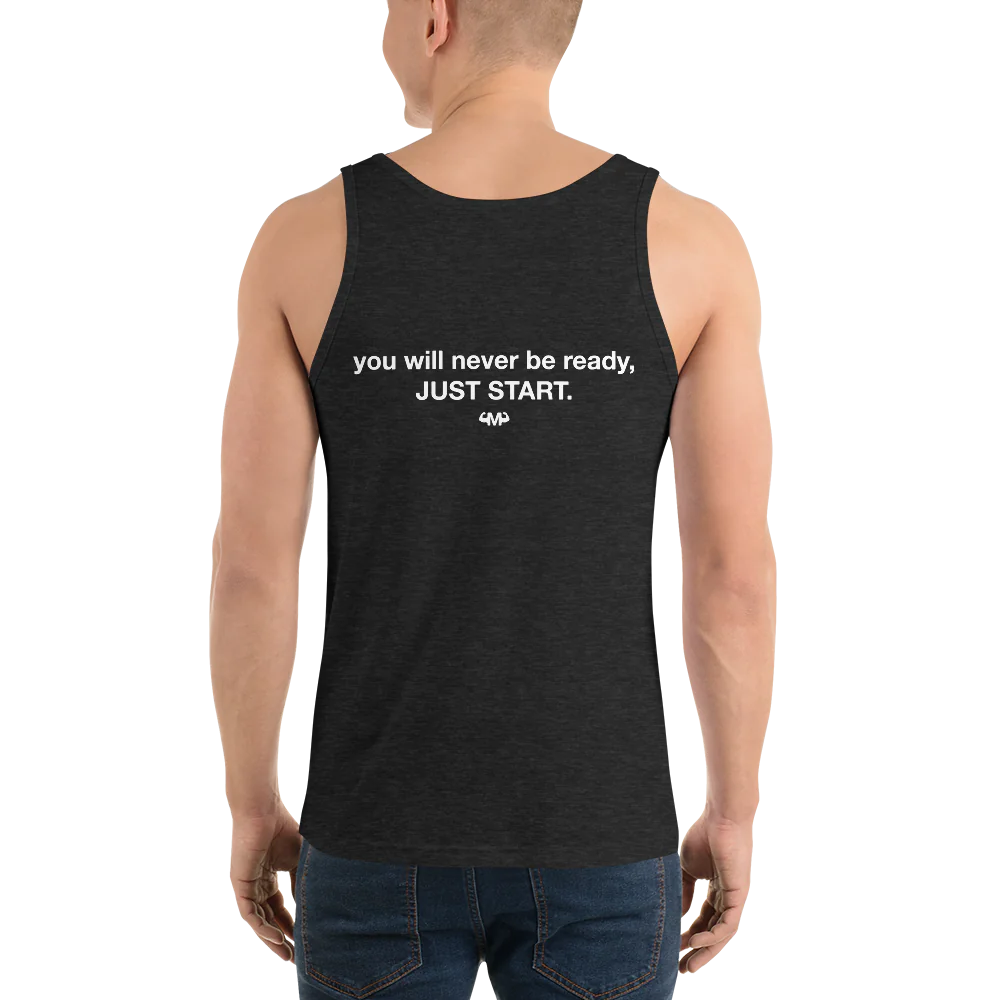 Just Start Men’s Staple Tank Top | Bella + Canvas 3480