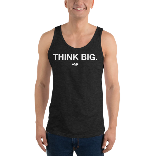 Think Big Men’s Staple Tank Top | Bella + Canvas 3480